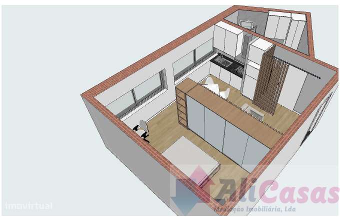 Excelente T0 completamente renovado!-21