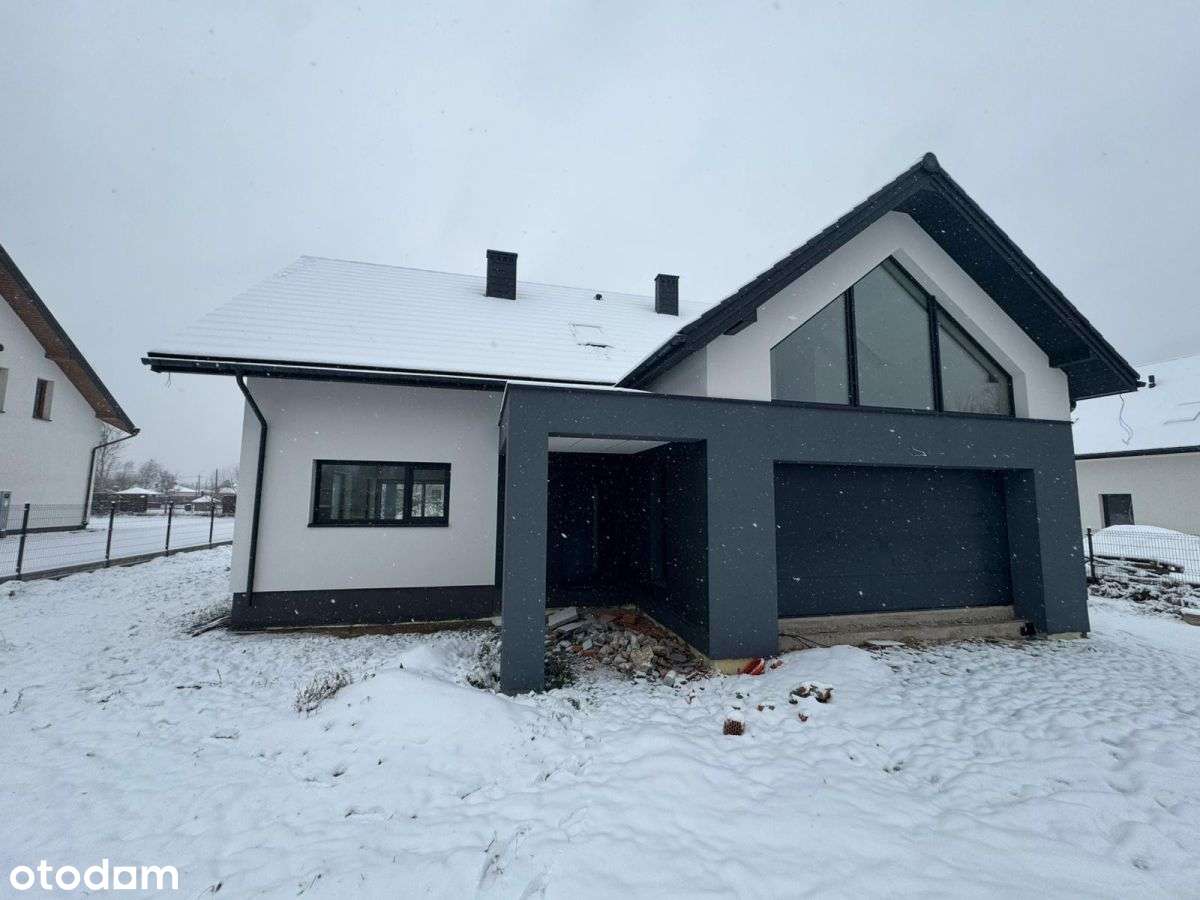 Nowoczesny dom w stanie deweloperskim | Łoś k. Pia-11