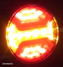 LAMPA ZESPOLONA TYLNA LED 3 FUNKCJE 12/24V OKRĄGŁA - 10