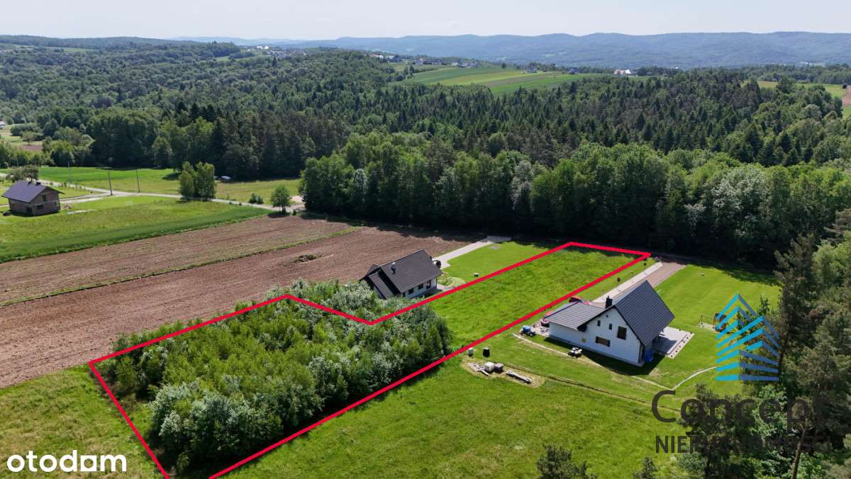 Lipnica Górna - działka budowlana 34 ary-1