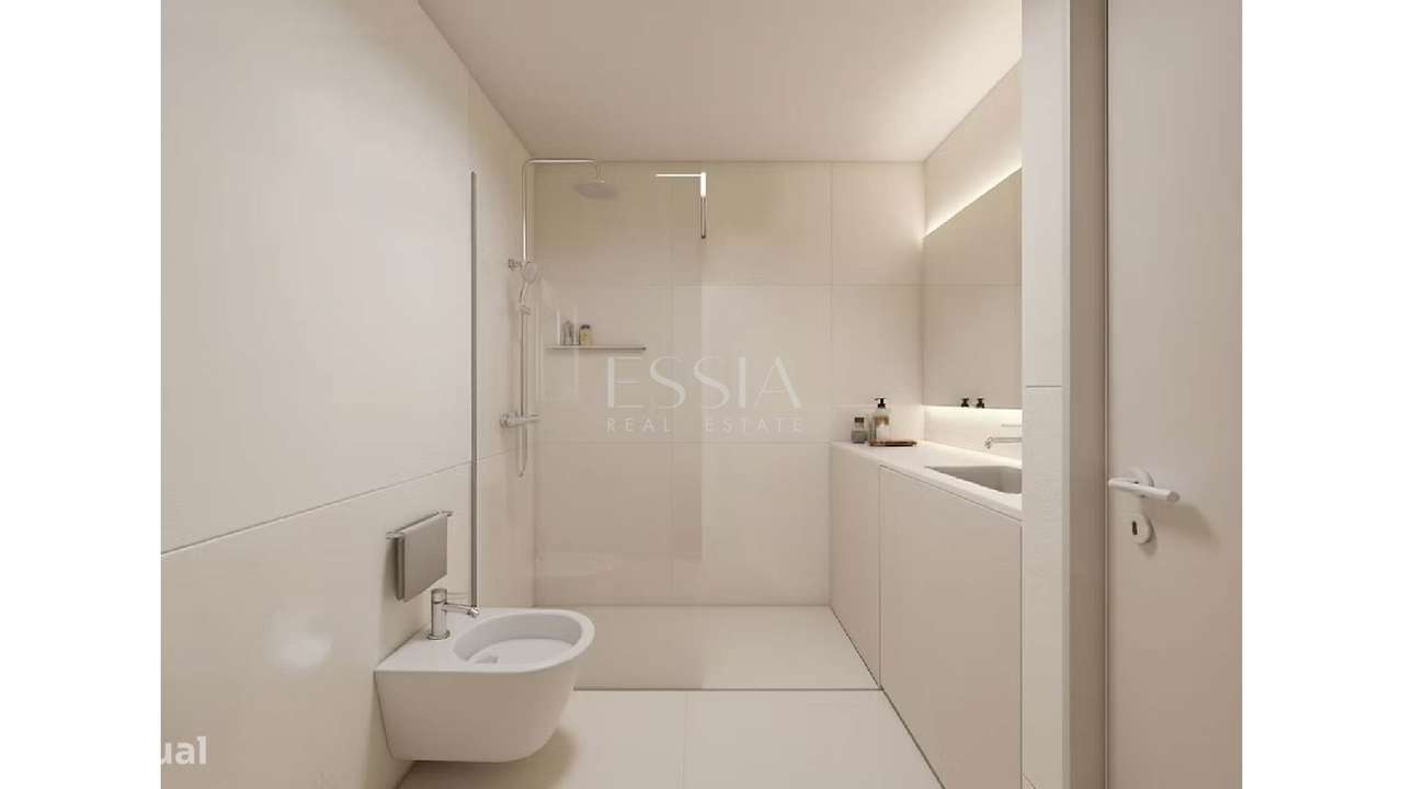 Apartamento T0 com Garagem e Jardim-5