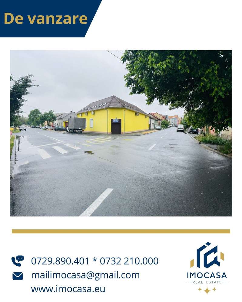 De inchiriat cladire comerciala potential P+M Gradiste Arad - Imagine principală: 3/20