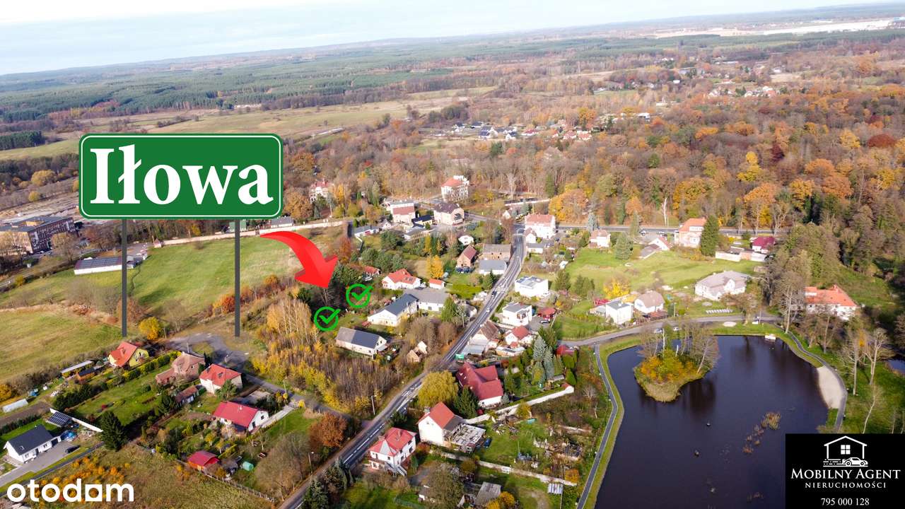 Na sprzedaż 2 Piękne działki budowlane Iłowa-5