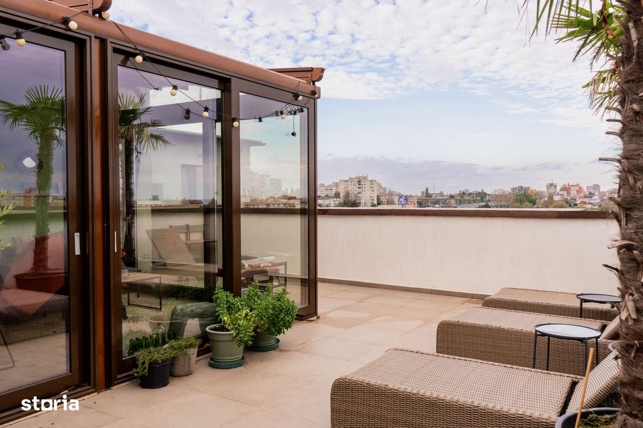 EXCLUSIVITATE-PENTHOUSE  KM5  92 mp + TERASĂ 80 mp  Bloc Nou-19