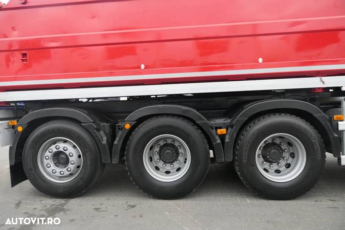 Volvo FMX 450 / 8x4 / 2 PAGINI. CAMION BASCULANTE / TRIDEM / AXIE DE DIRECȚIE LIFTARE / BORDMATIC / HYDROCLAP / 2016 - 24