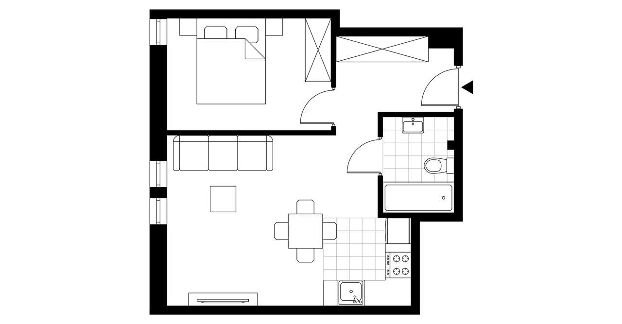 Infinity | mieszkanie 2-pok. | 23 - Pełny obrazek: 4/9