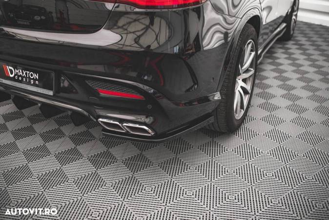 Prelungiri Laterale Bara Spate compatibile cu Mercedes GLE Coupe C292 AMG V2 Maxton Design - 4