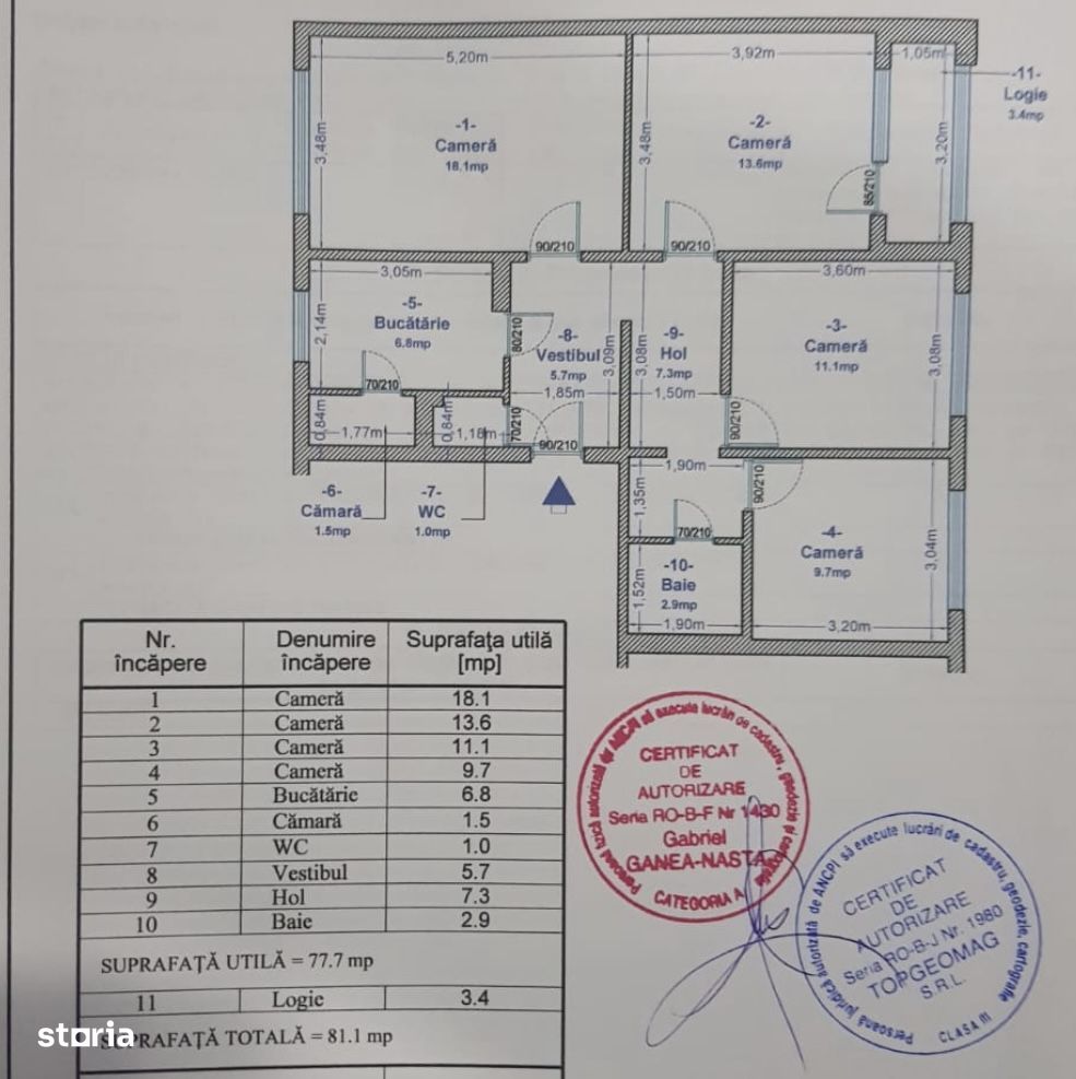 vanzare apartament 4 camere Militari METROU AUTOGARA 97500 EURO