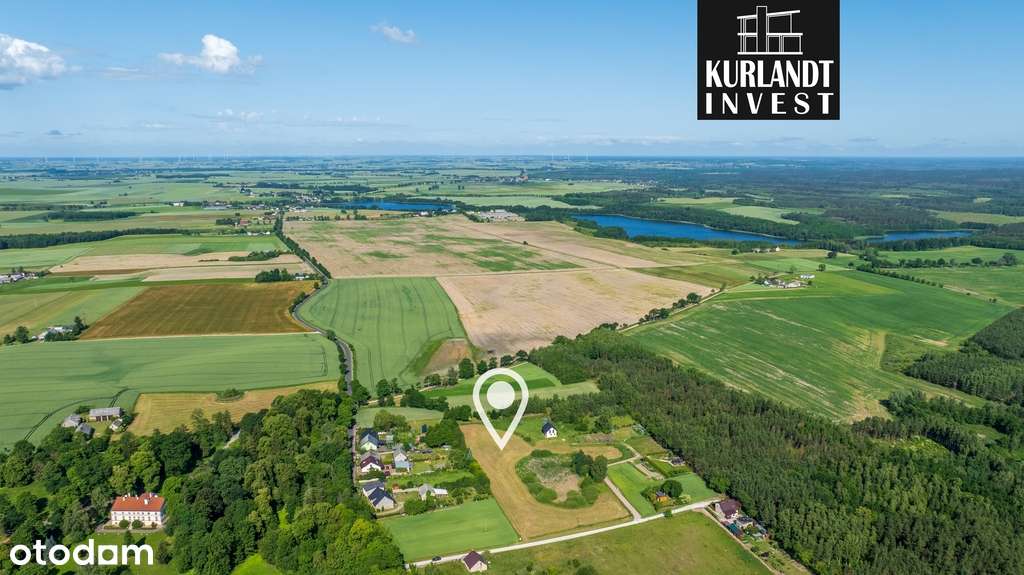 Działka Warunki Zabudowy 3953 m²-0