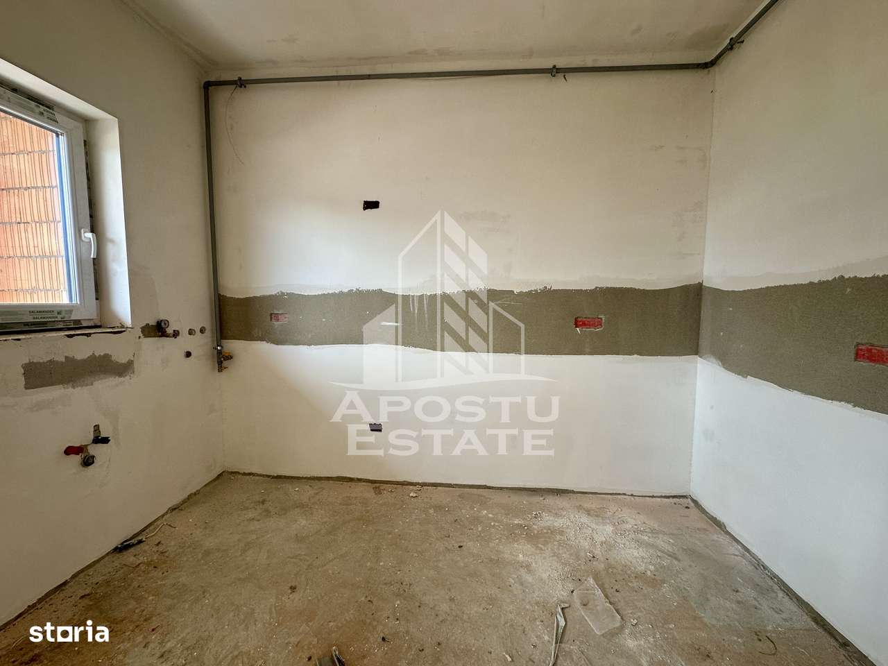 Apartament cu 2 camere, etaj 1, bucatarie semideschisa, Giroc - Imagine principală: 4/6