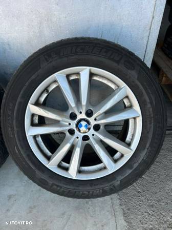 Jante bmw X5 e70f15 x6 e71f16 cu cauc 255/55R18 Michelin vara dot 2016 4-5mm 85jx18is46 - 2