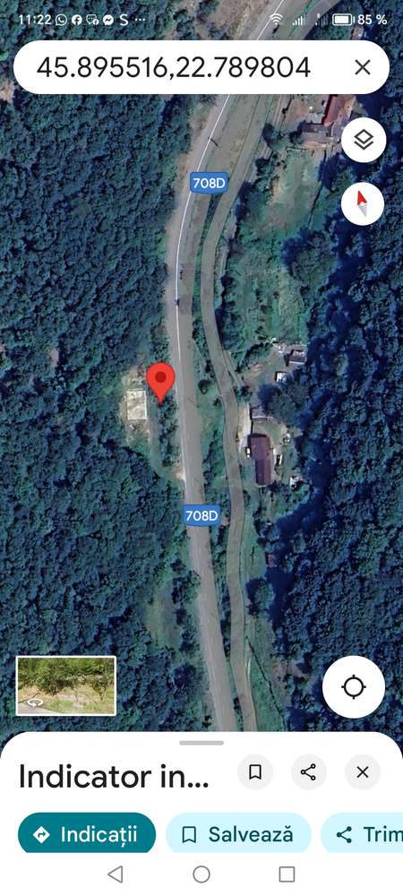 Vând teren intravilan 700mp cu fundatie de 85mp și proiect autorizat - Imagine principală: 1/3