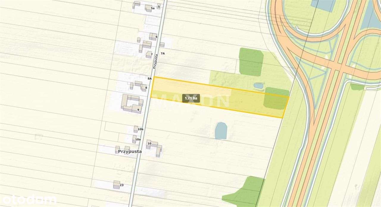 ❗❕Brójce, Przypusta zabudowa usługowa "U" 1,71ha❕❗ - Pełny obrazek: 5/7