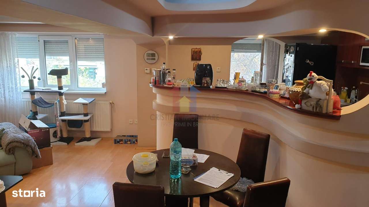 3 camere etaj 1, 2 balcoane, Mobilat si Utilat, decomandat, H.Botev - - Imagine principală: 5/16