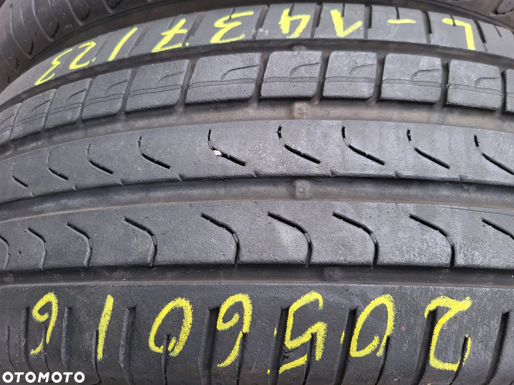 205/60r16 96V (L1437/23)005 2szt 5mm Cinturato P7 PIRELLI LETNIE - 5