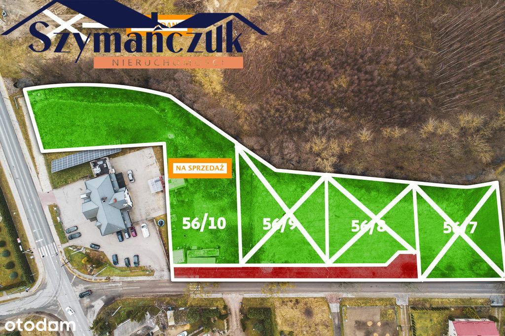 Na sprzedaż działka mieszkaniowo-usługowa 2368m2