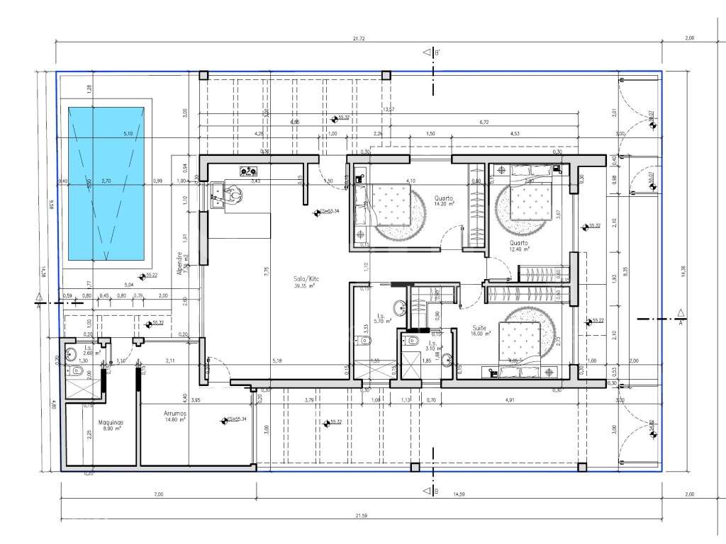 V4 | MORADIA A ESTREAR | PISCINA | EXCELENTE LOCALIZAÇÃO-4