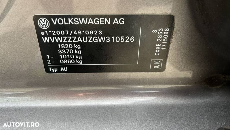 Volkswagen Golf 1.6 TDI BlueMotion Trendline - 9