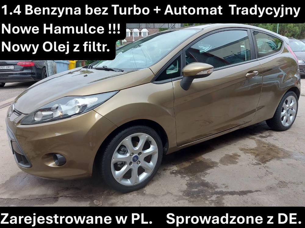 Ford Fiesta Mk7 (2008-) 1.4 Autom Champions Edition 2012