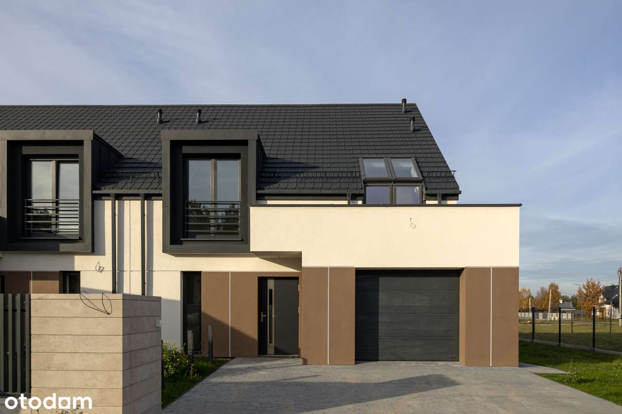 Rusiec, bliźniak, 350m2 ogrodu, Gotowe do obioru - Pełny obrazek: 4/15