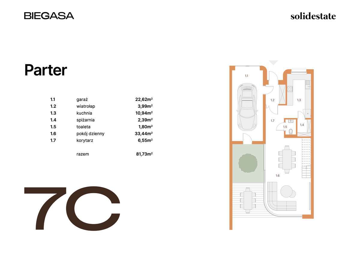 BIEGASA 7C- ogródek / taras na dachu / Park Szczytnicki / bezczynszowe - Pełny obrazek: 4/11