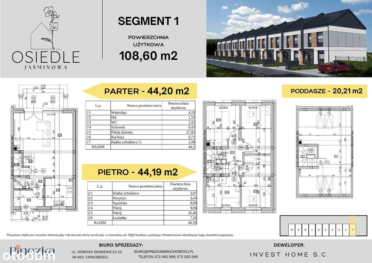 Dom tańszy niż mieszkanie – Osiedle Jaśminowa czeka! Tarnobrzeg-Borów-11