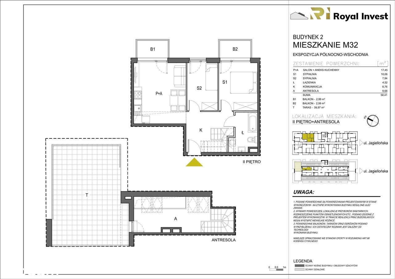 Jagiellońska Park | mieszkanie 4-pok. | B32 - Pełny obrazek: 2/7