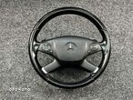 mercedes w212 kierownica skóra łopatki multifukncja  poduszka airbag - 1