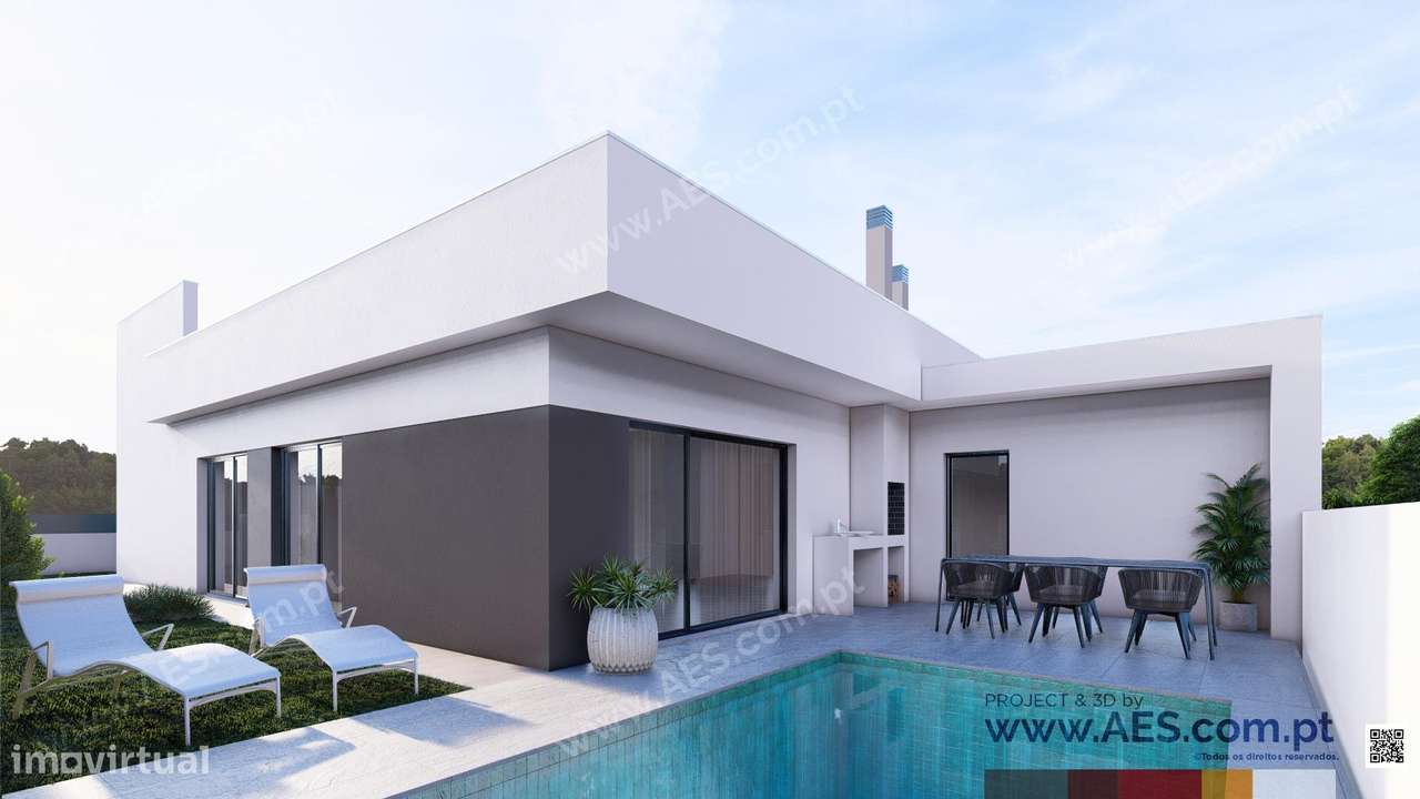 Moradia Térrea Isolada T3+1 com piscina em Fernão Ferro!-0
