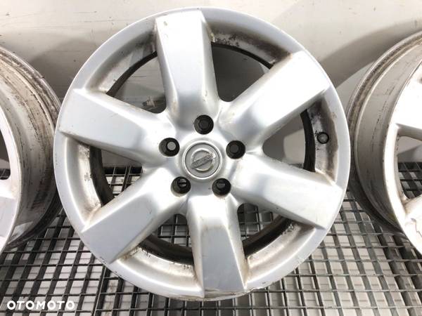 FELGI ALUMINIOWE KOMPLET 17 6.5J 5X114,3 ET45 ŚRODEK CENTR. 66 NISSAN - 4