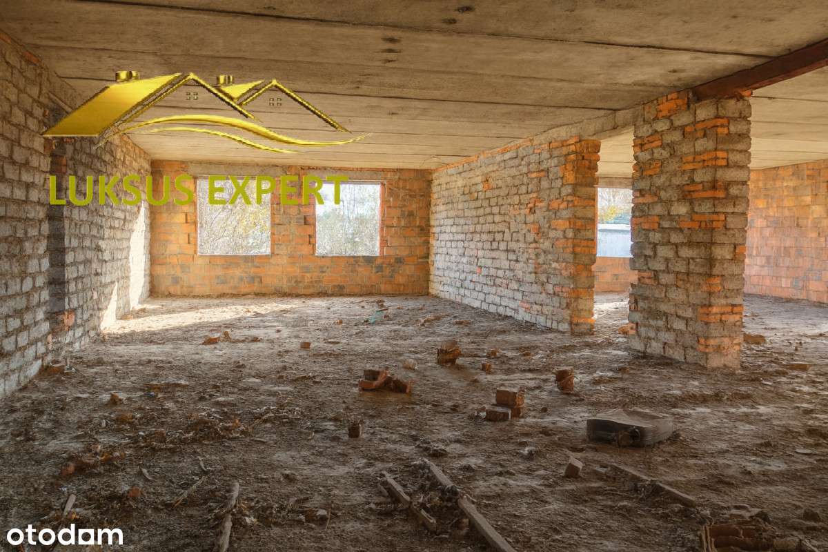 Działka z rozpoczętą inwestycją w Wołczynie. - Pełny obrazek: 5/10