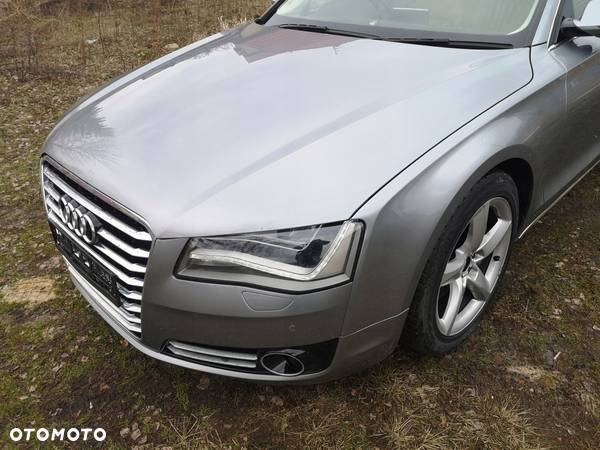 AUDI A8 D4 3.0 TFSI LY7G MASKA ZDERZAK CHŁODNICE WZMOCNIENIE KPL PRZÓD - 13