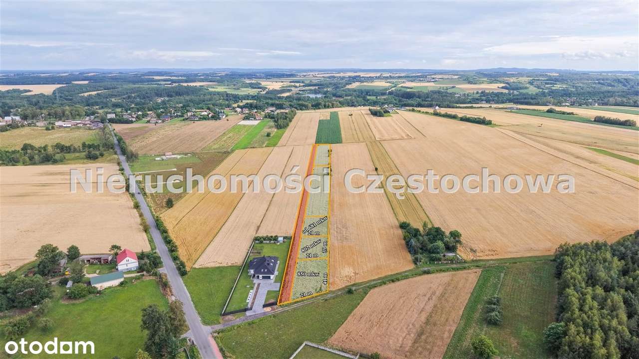 Działka na sprzedaż, Mstów-1