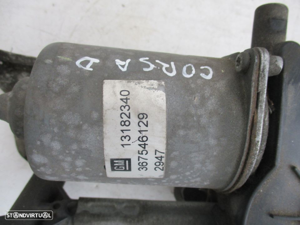 Motor de Limpa Vidros Opel Corsa D - 3