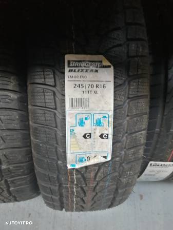 Anvelopa noua iarna 245/70 R16 BRIDGESTONE BLIZZAK LM80EVO 111T XL - 1