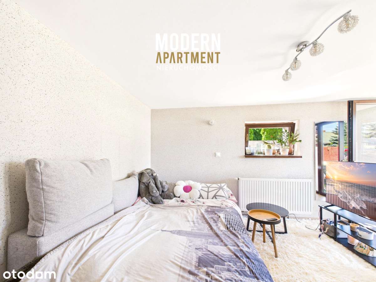 Biskupiec! przytulny dom i budynek gospodarczy-15