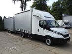 Iveco DAILY 35S18 AUTOMAT HI-MATIC PLANDEKA ZESTAW Z PRZYCZEPĄ BLYSS 18 PALET 180KM [ 414269 ] - 5