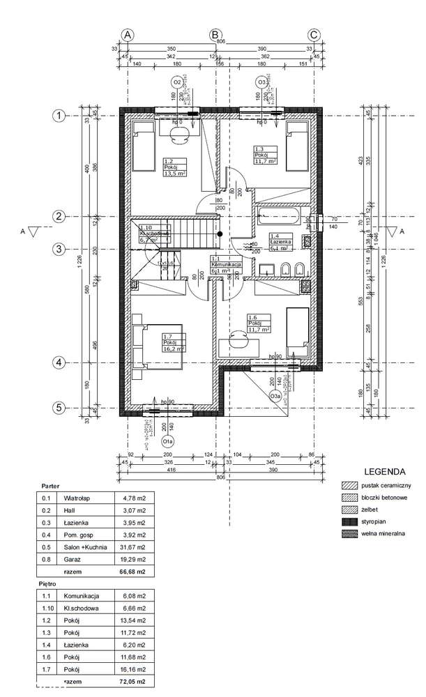 Dom wolnostojący, Piotrowice na dużej działce-7