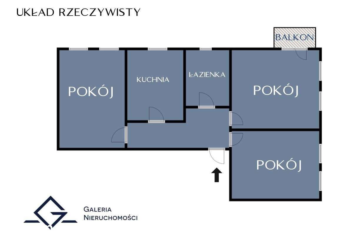 Balkon | Wysokie sufity | Odnowiona klatka - Pełny obrazek: 2/5