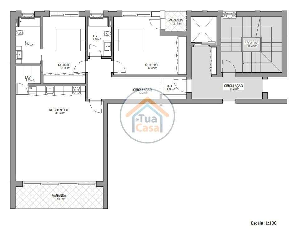T2 com vista para Ria Formosa em Olhão - Grande imagem: 4/26