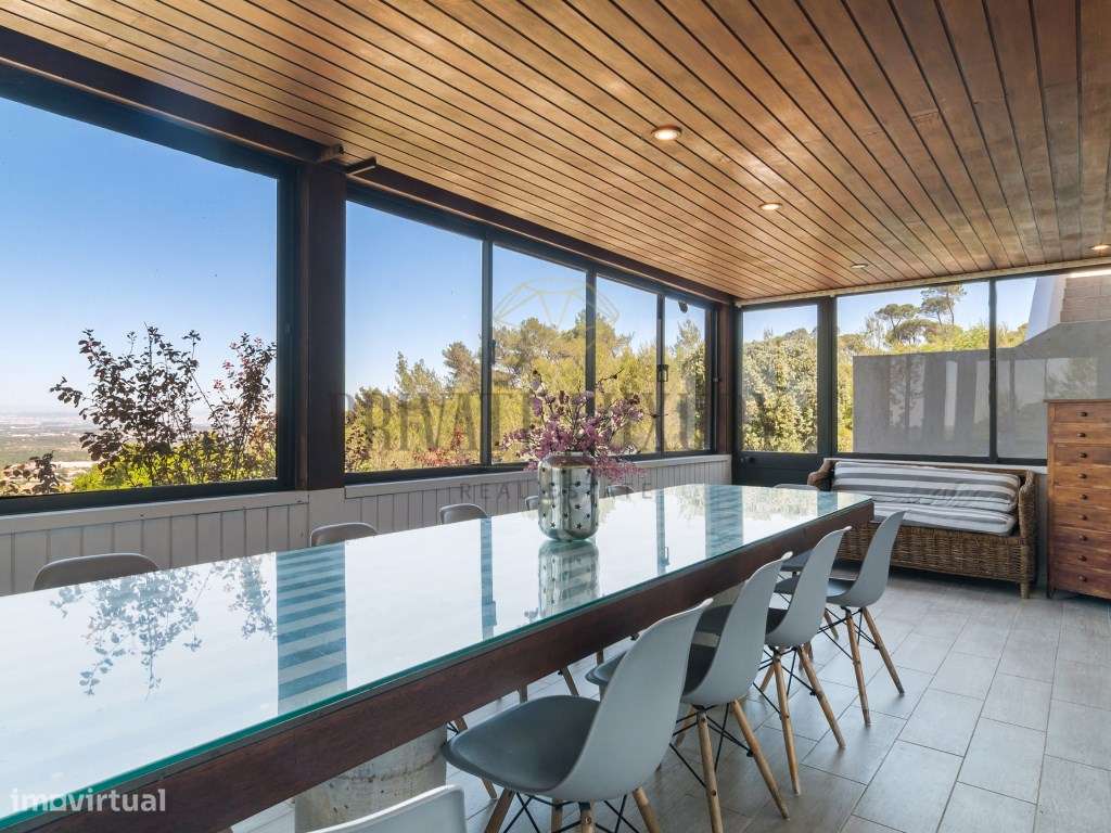 Moradia T7 com vista mar e piscina na Serra da Arrábida-17