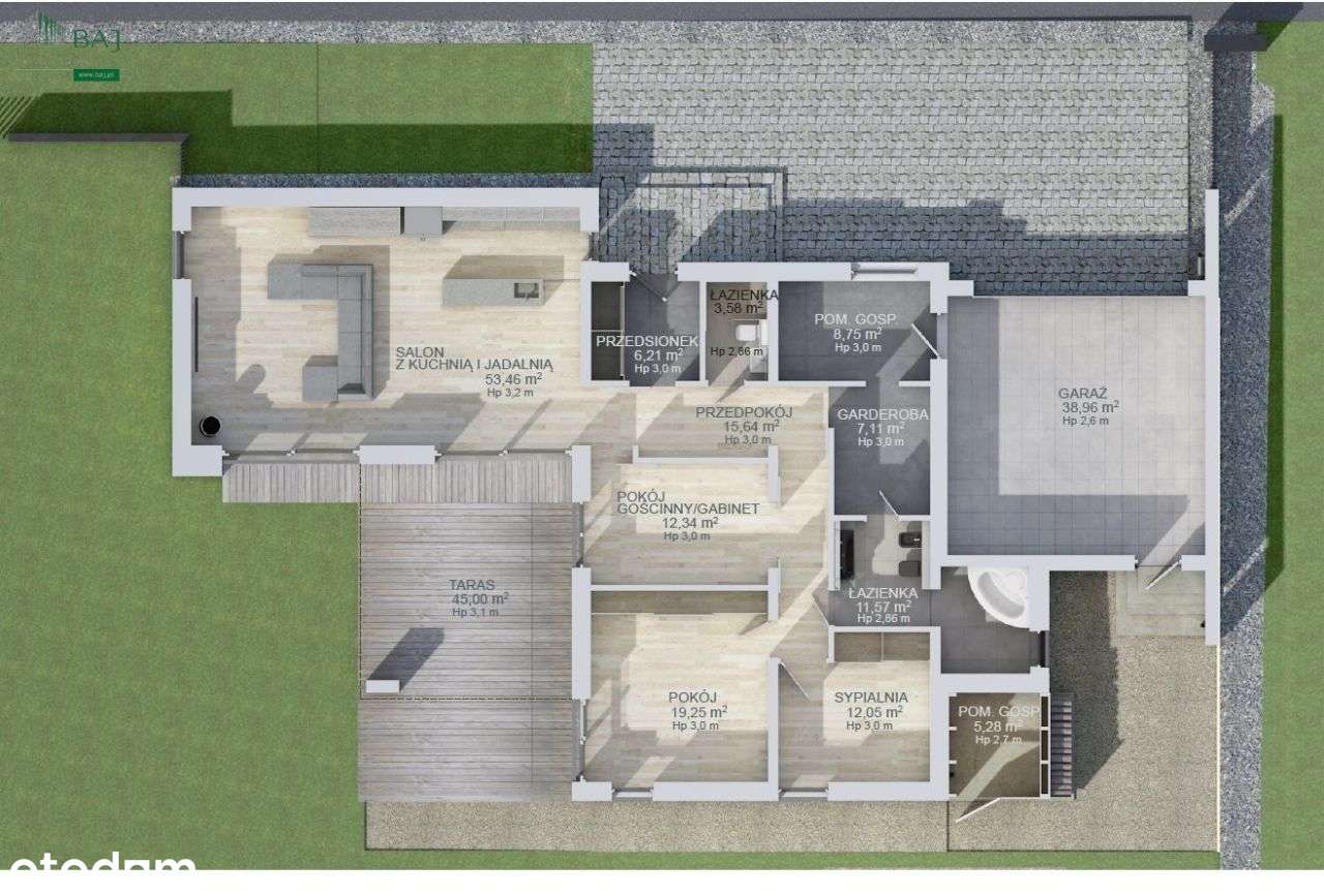 Dom Wolnostojący Domecko-7