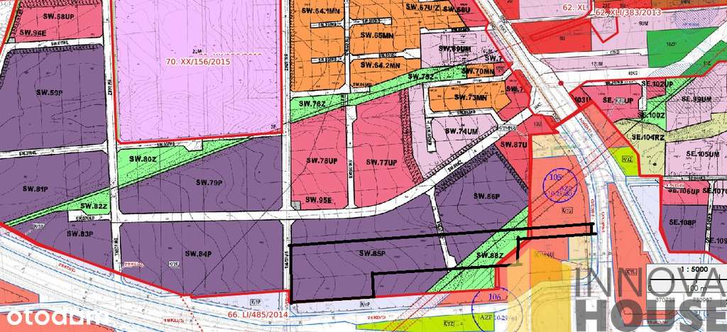 8 działek- inwestycja z koncepcją zagospodarowania - Pełny obrazek: 5/6