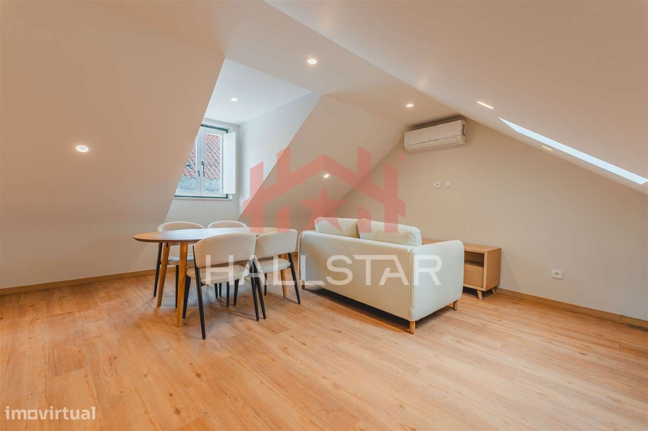 Apartamento T2 Novo / Cozinha Equipada / Vista Castelo de Leiria-4