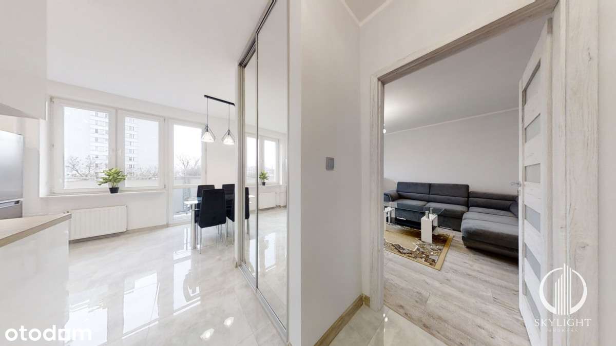 Przestronna kawalerka z 2 balkonami - Wola, metro - Pełny obrazek: 3/8