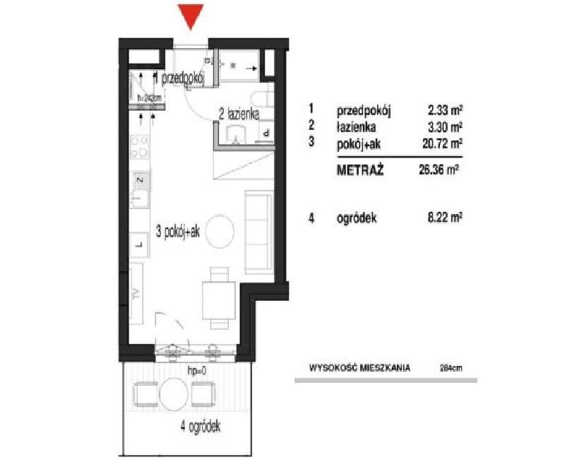 Nowoczesne studio z ogródkiem i garażem w Tychach – pohled 6