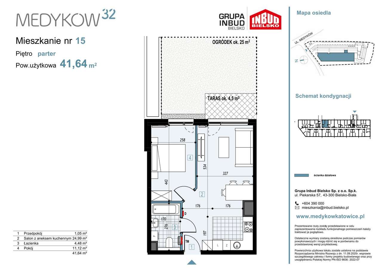 Medyków 32 | mieszkanie 2-pok. | 15 - Pełny obrazek: 2/8