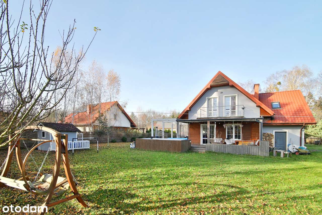 Dom 160m²✮Działka 1500m²✮2017✮6 pokoi✮2 łazienki✮Garaż✮Basen✮2xBalkon-17