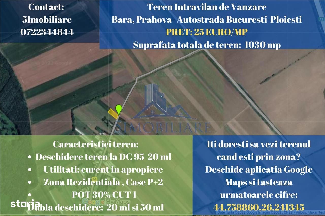 Balta Doamnei- Teren de Vanzare-Acces rapid catre Autostrada A3