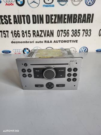 Radio Cd Mp3 Opel Astra H Meriva Corsa Combo Dezmembrez Opel Meriva A 1.7 Cdti An 2004-2005-2006-2007-2008 - 1